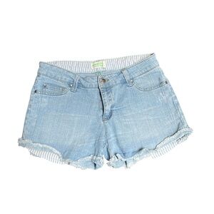 Selena Gomez Denim Blue Jean Shorts